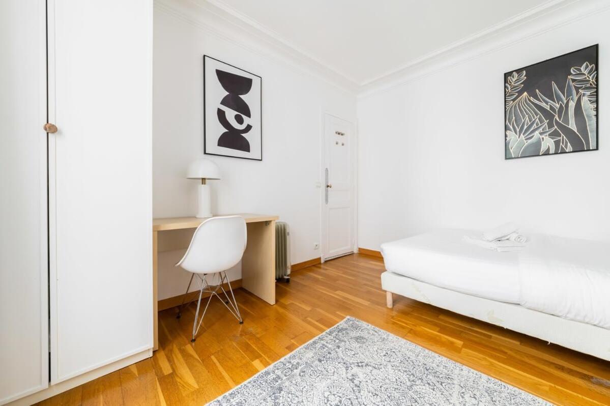 85M2 De Confort Paris 17 - Charme Parisien 6P - Flat-Guest Exteriör bild