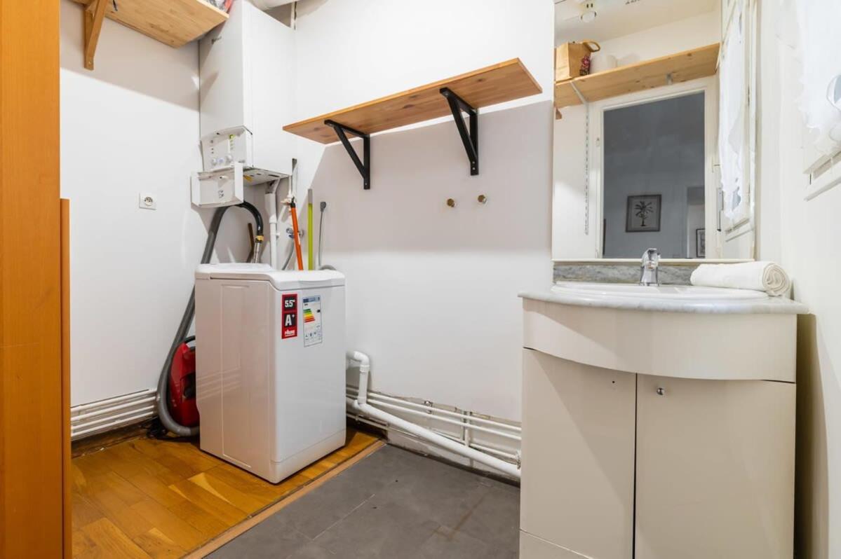 85M2 De Confort Paris 17 - Charme Parisien 6P - Flat-Guest Exteriör bild