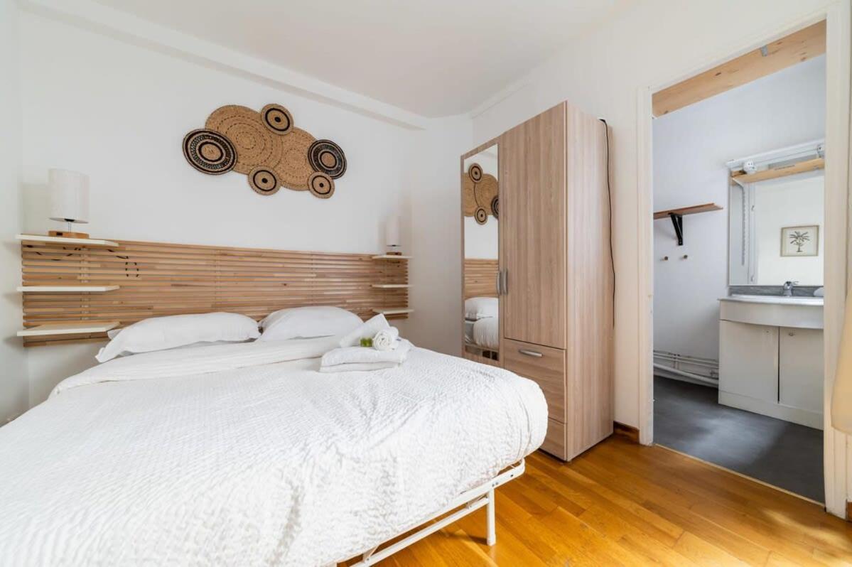 85M2 De Confort Paris 17 - Charme Parisien 6P - Flat-Guest Exteriör bild